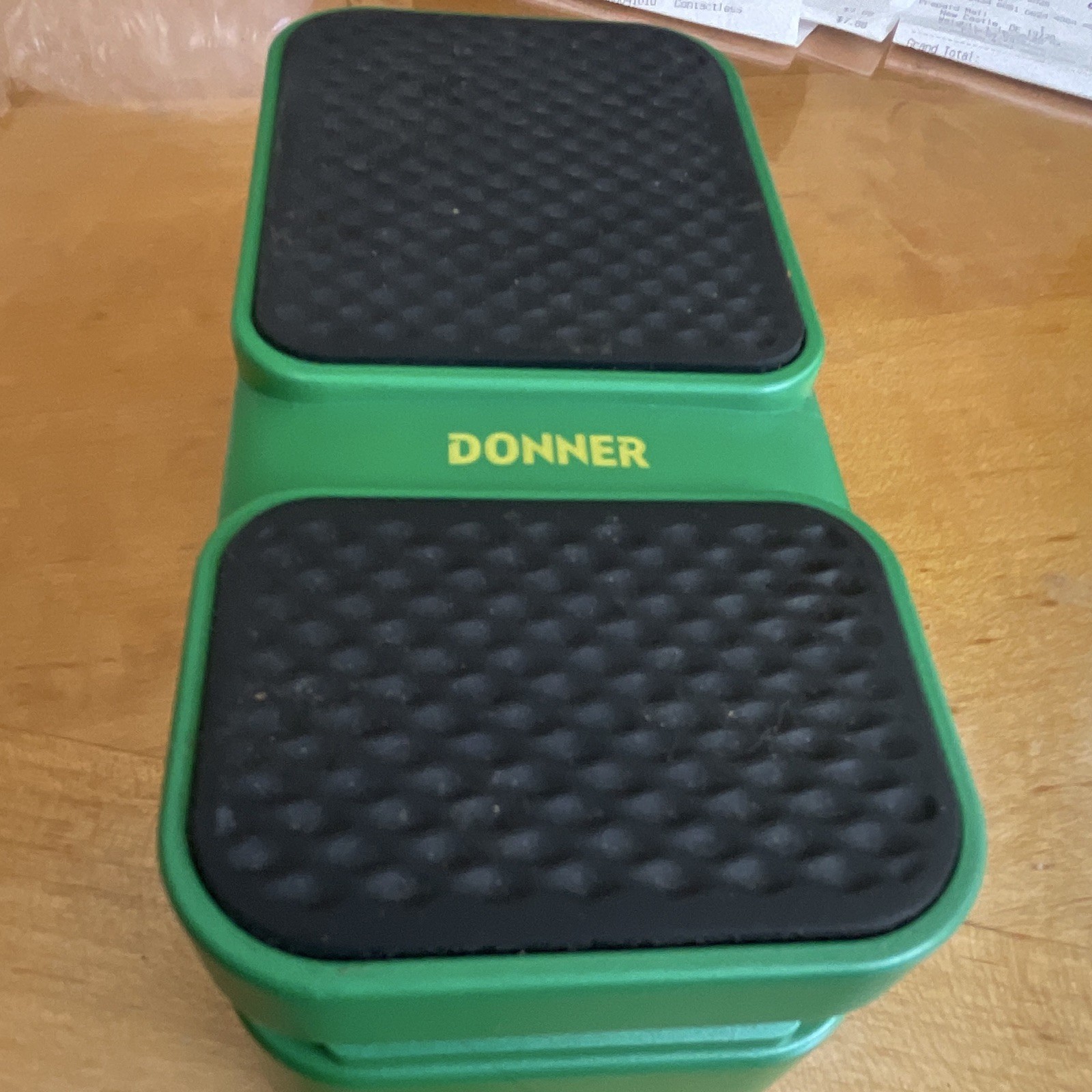 Donner Viper Analog Volume & Expression Pedal, Green