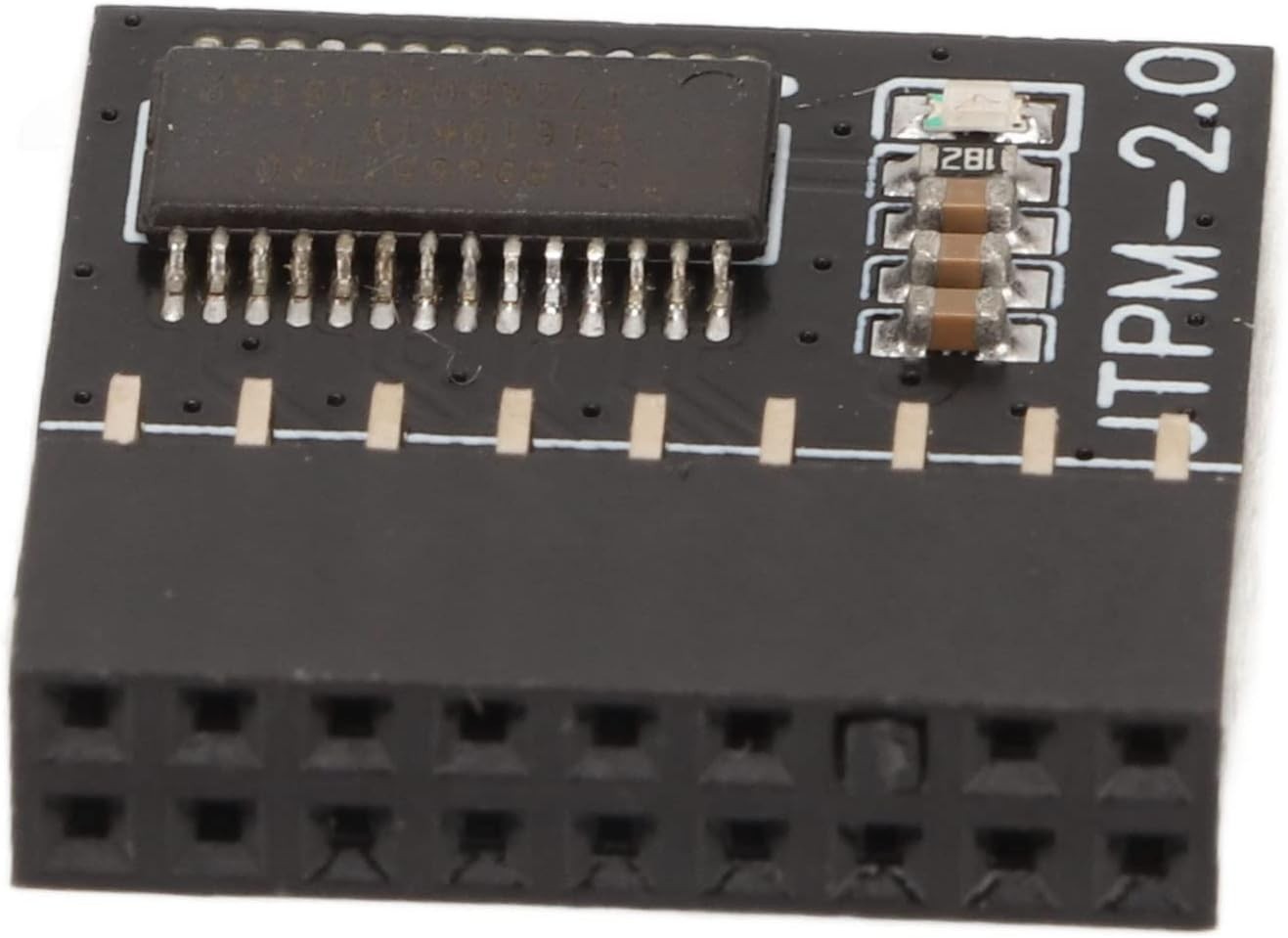 18-Pin TPM 2.0 Module for Enhanced Security on Intel Platforms - Easy Install