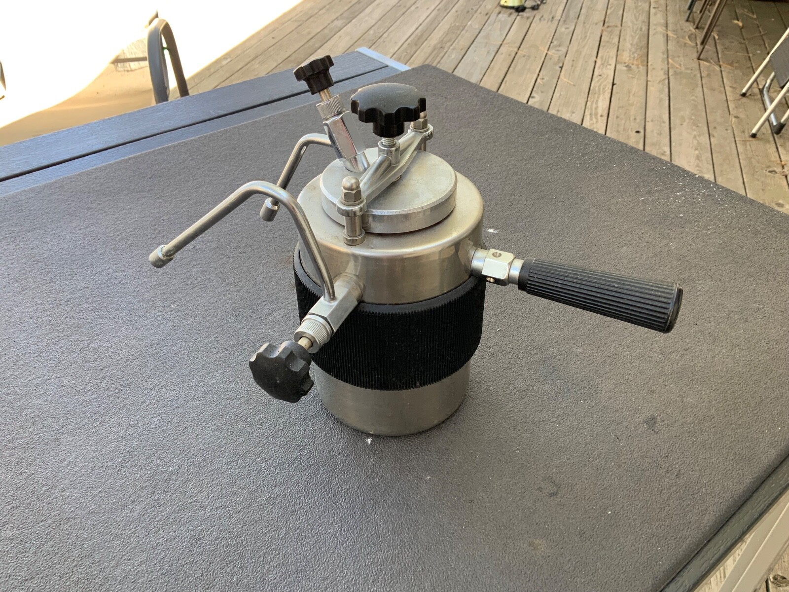 TCL Milano Italy Stove Top Espresso/Capuccino Maker & Milk Steamer
