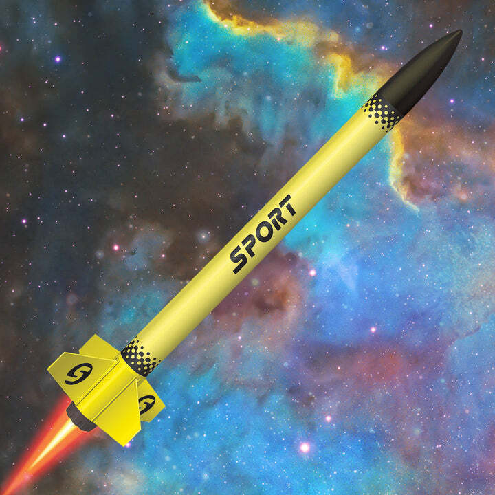Quest Flying Model Rocket Kit Sport QST 1007