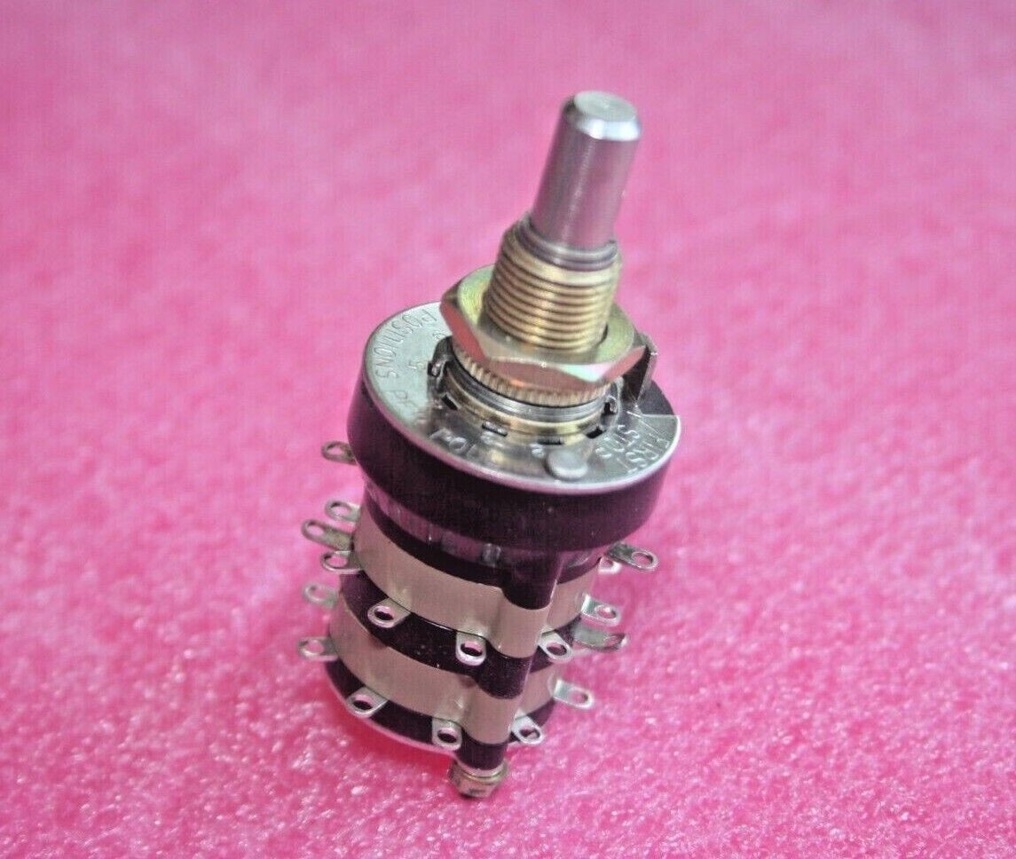 Grayhill 42D36-02-2-AJN Switch, STOP Rotary, Dp5T, 1A, 115VAC-DC