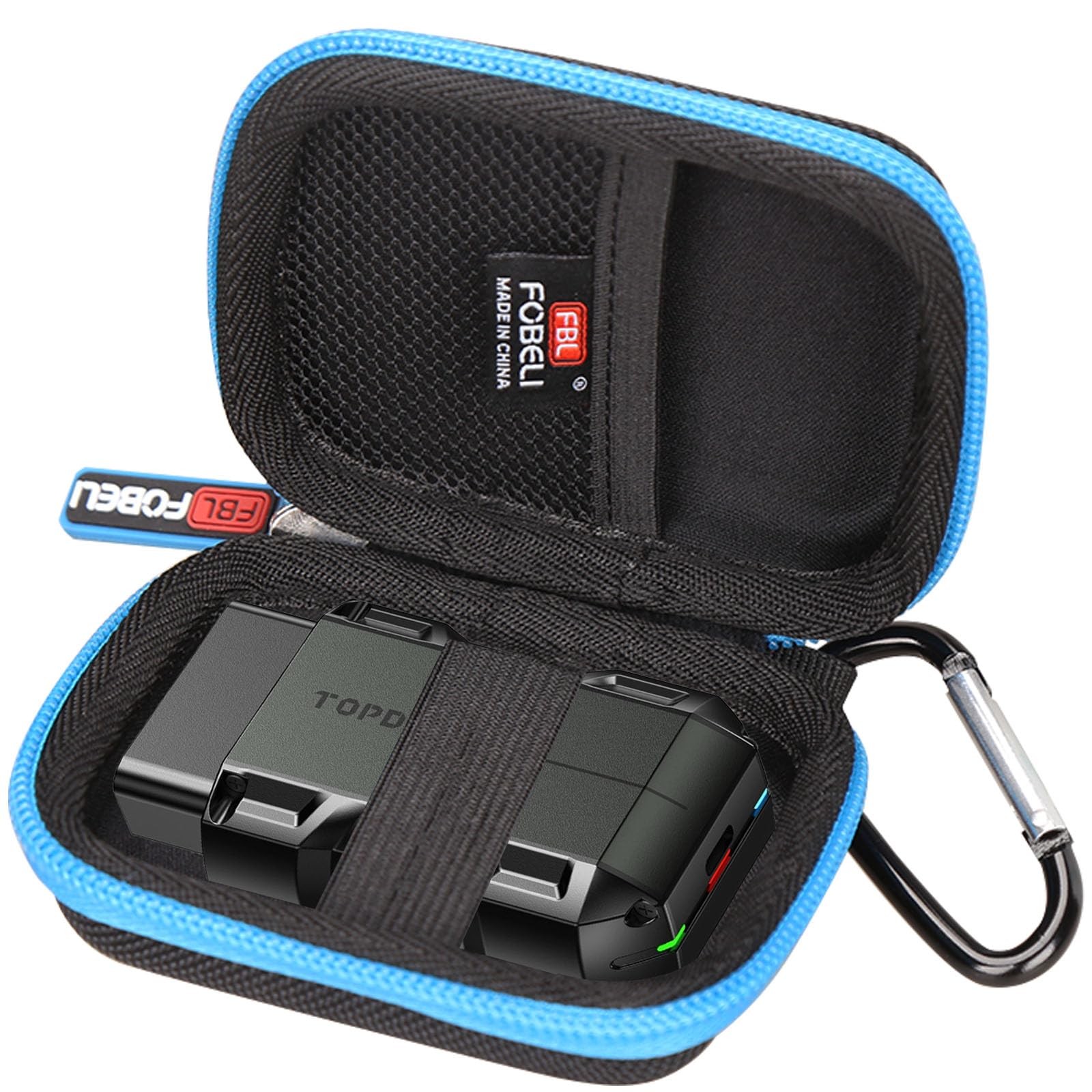 FBLFOBELI Hard Case Replacement for TOPDON TopScan/Carpal OBD2 Scanner Blue