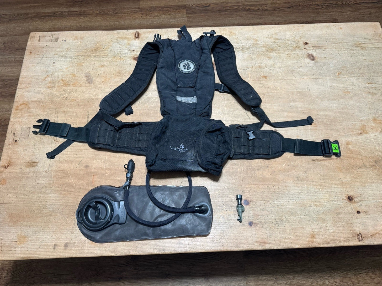 Wolfpack Gear Wildland Firefighter Hydration Pack with new Bite Valve (K)
