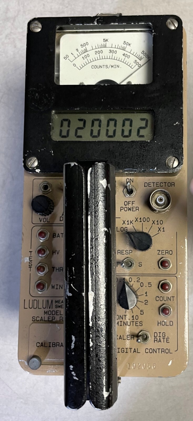Ludlum 2221 Scaler Ratemeter SCA Radiation Meter Geiger Counter