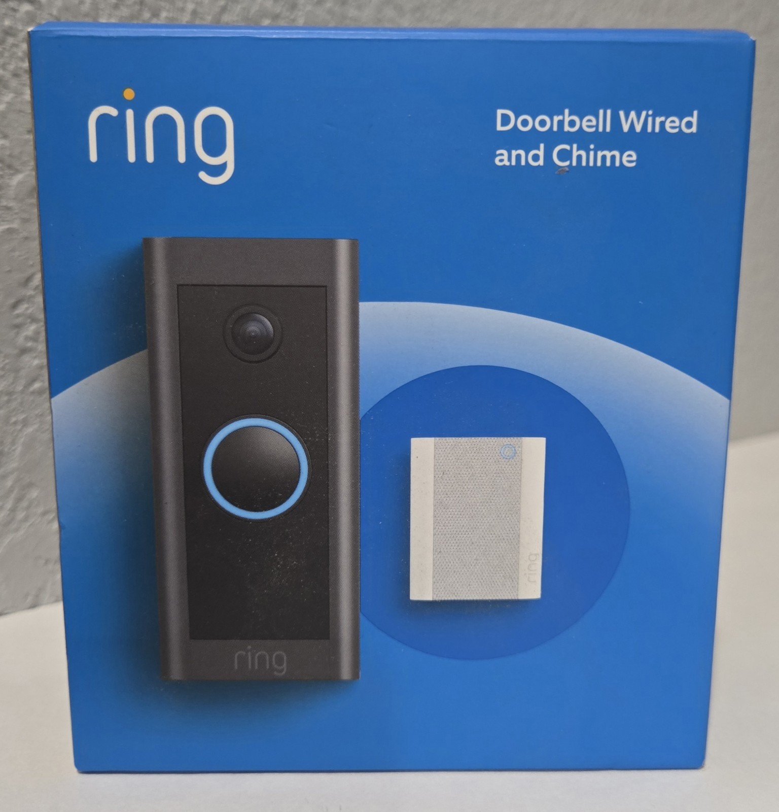 Ring Wired Doorbell Camera w Chime (B09NLDYGHO) *Newest Version* NEW Was $69.99