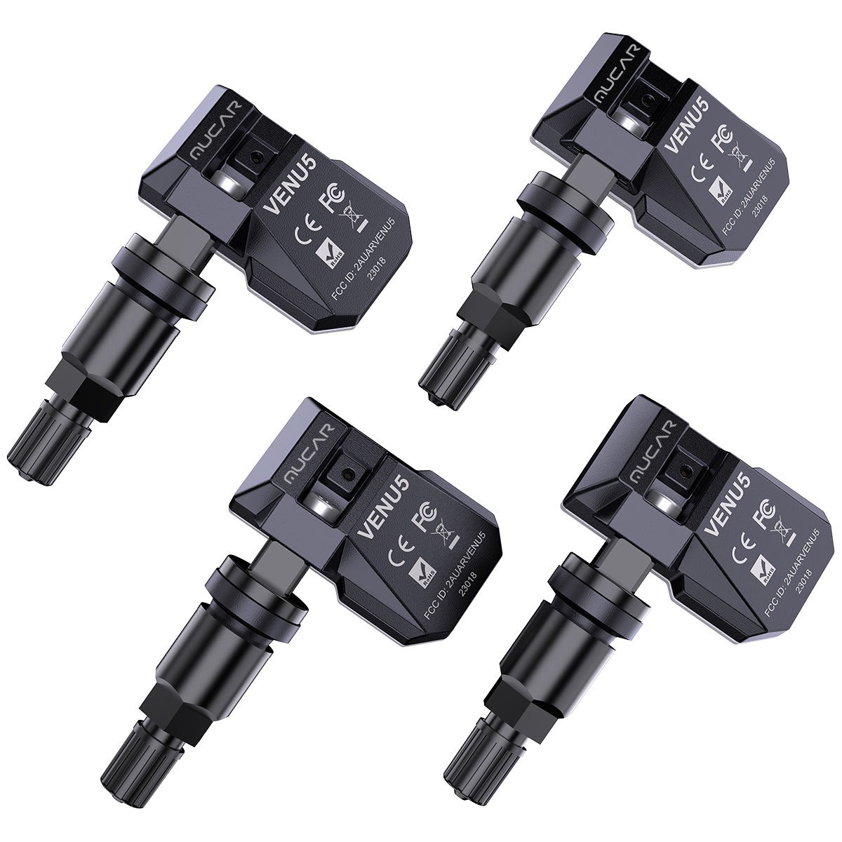 MUCAR VENU 5 4pcs TPMS Sensor Set Car Tire Pressure Sensor Work with Mucar 892BT