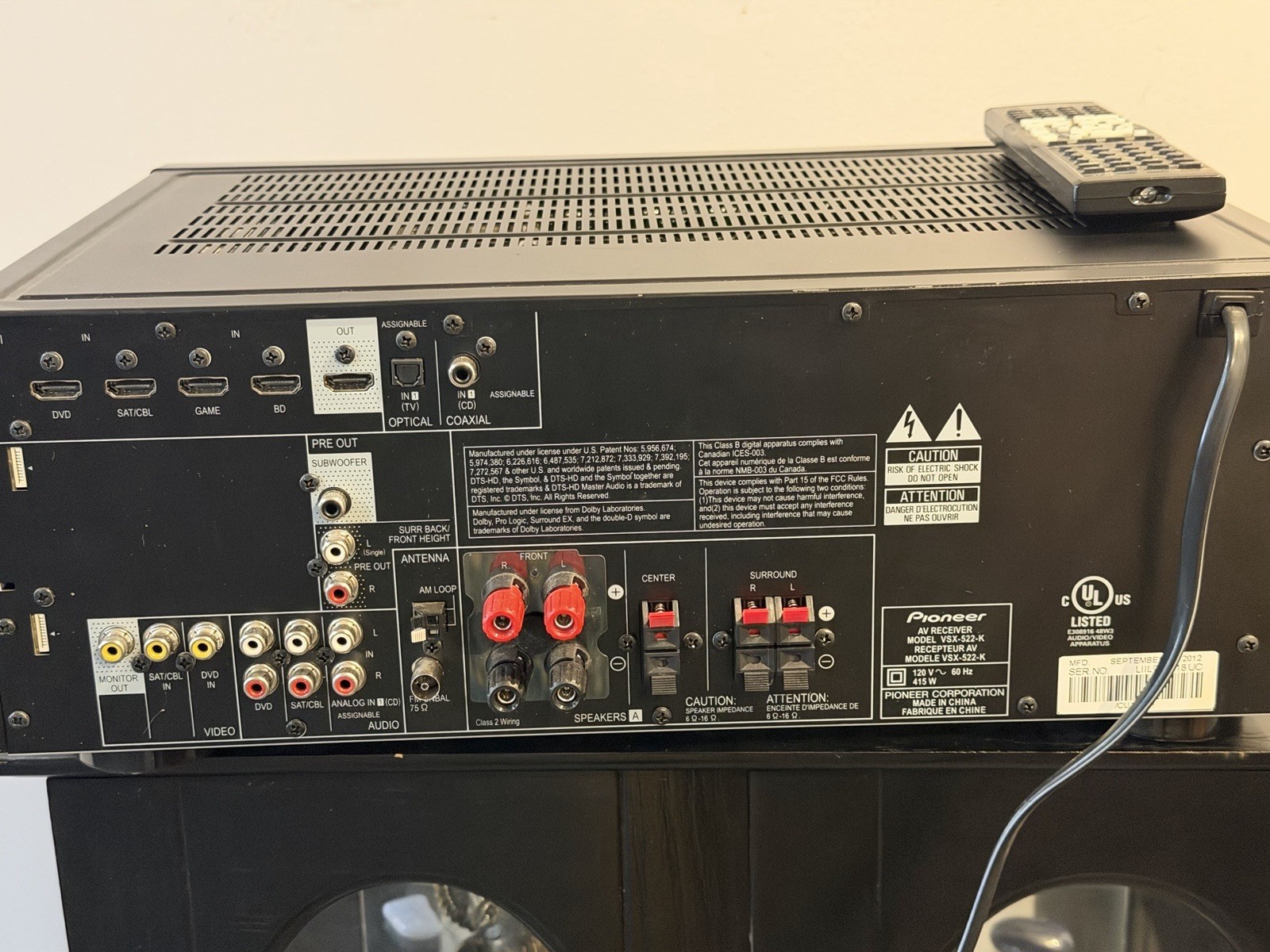 pioneer receiver