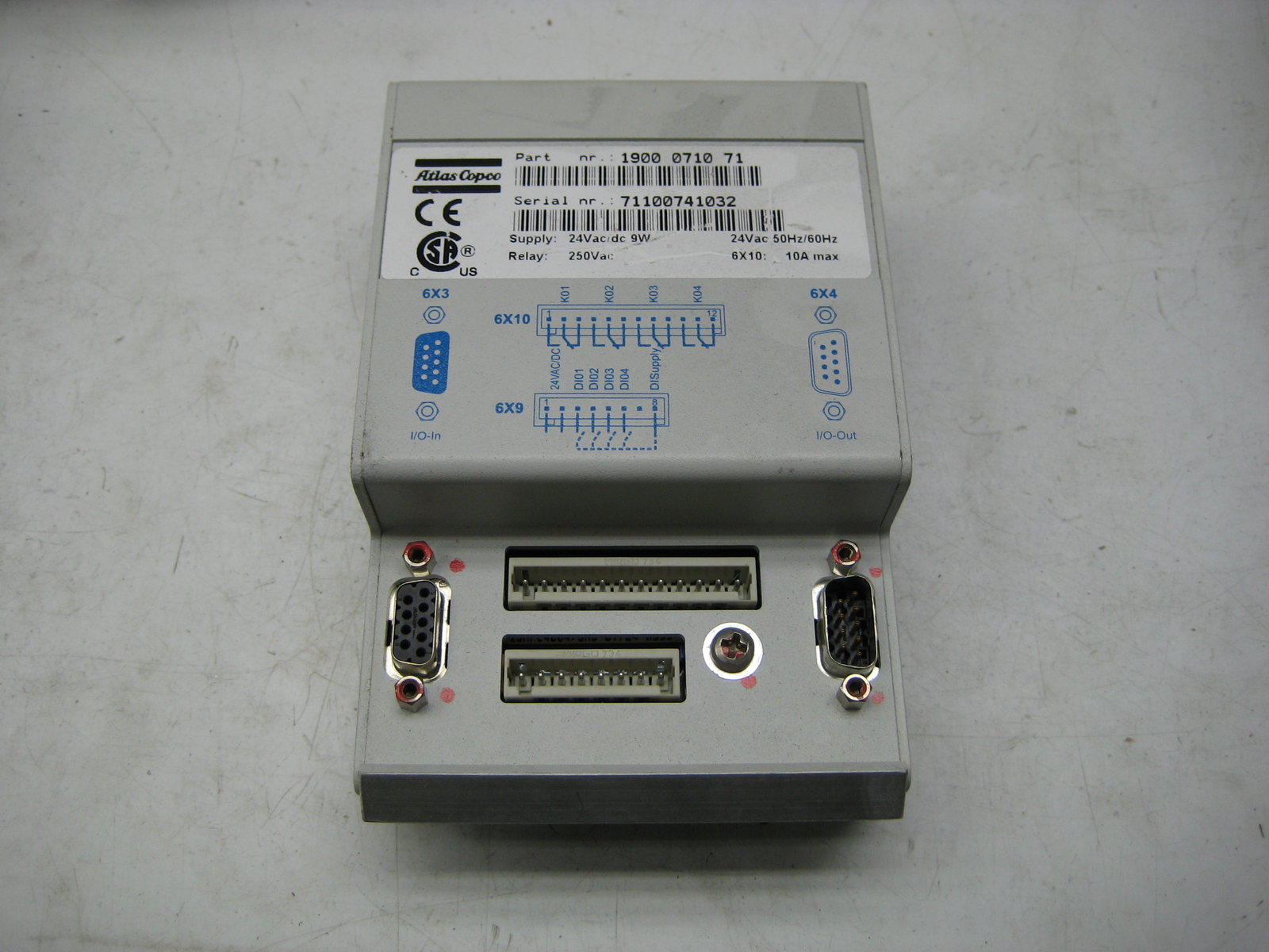 ATLAS COPCO 1900-0710-71 CONTROLLER MODULE NSNP