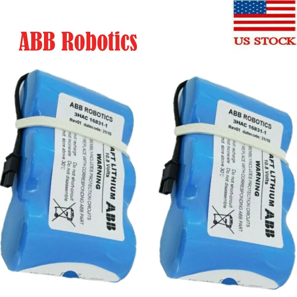 2pcs US SHIPPING ABB Robotics 3HAC16831-1 SAFT ABB 10.8V. 17000mah Battery NEW