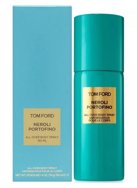 TOM FORD NEROLI PORTOFINO for Unisex ALL OVER BODY SPRAY  4 oz 150 ml NEW IN BOX