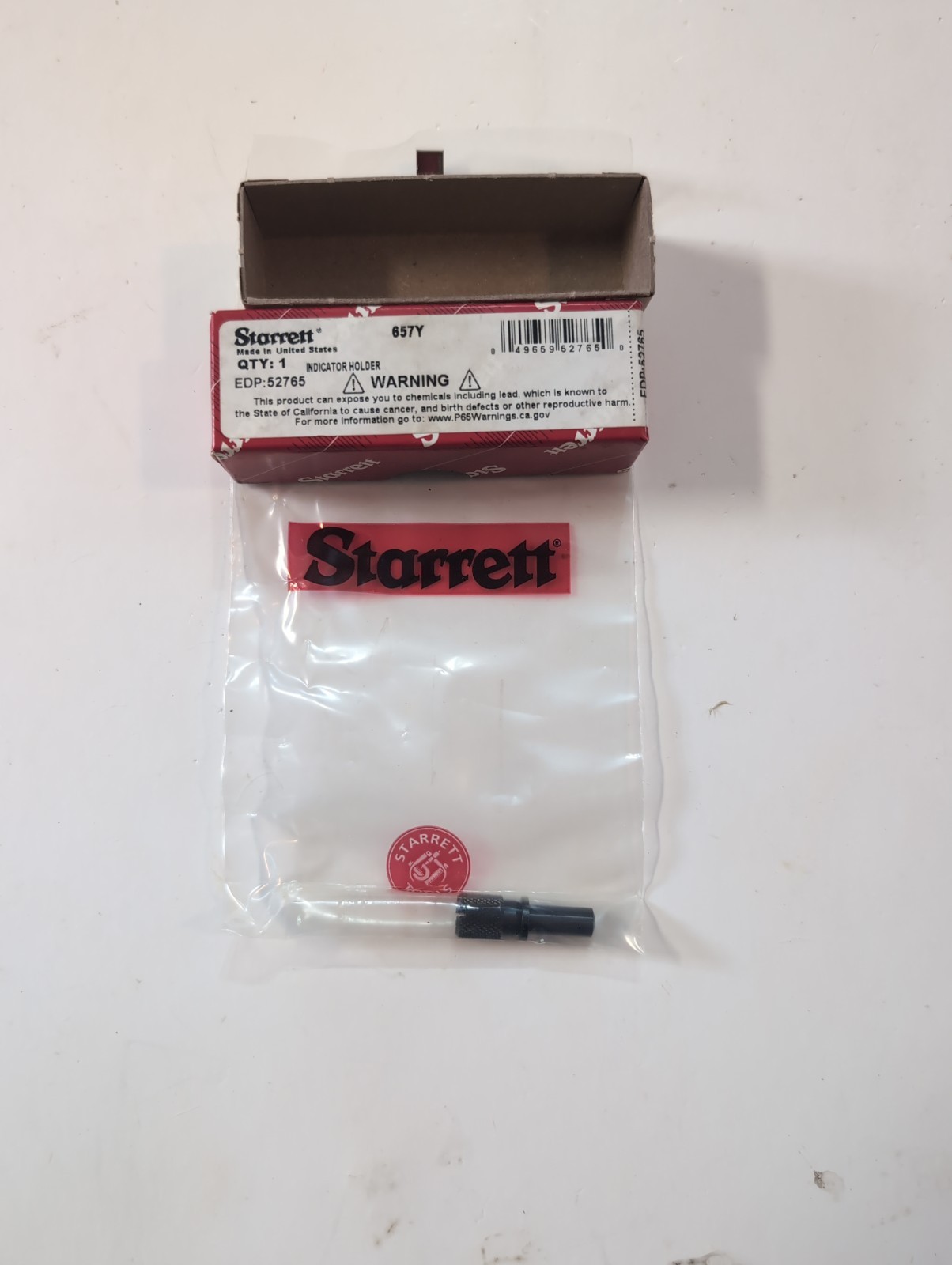 Starrett 657Y Indicator Attachment For Magnetic Bases (Qty: 1) USA NOS