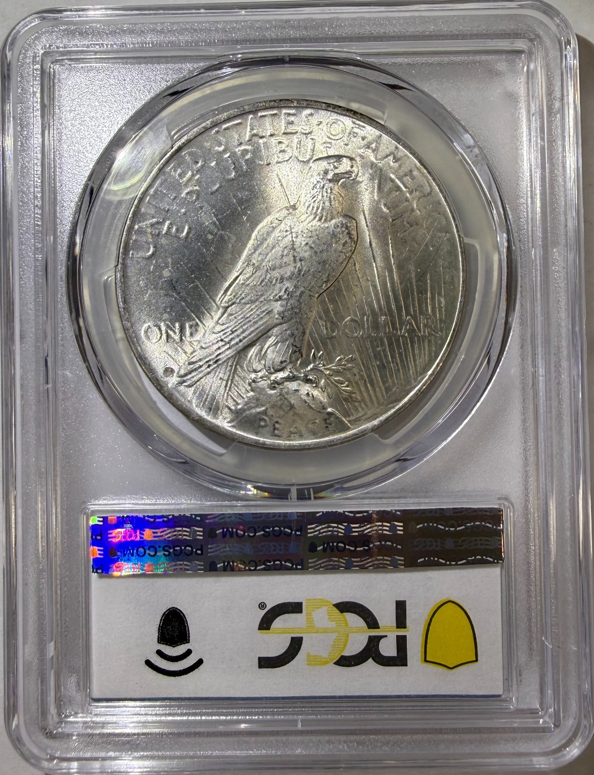 1922 $1 Peace Silver Dollar PCGS MS63 (794)