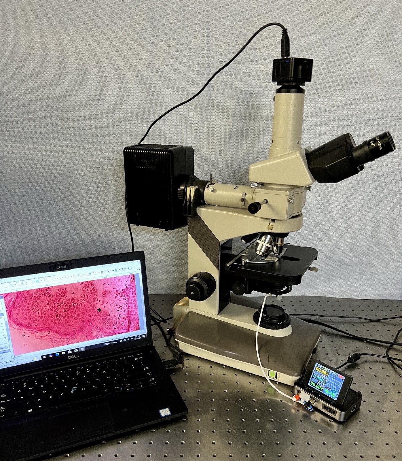 Nikon Labophot 2 LED Fluorescence Microscope CAM + Guarantee