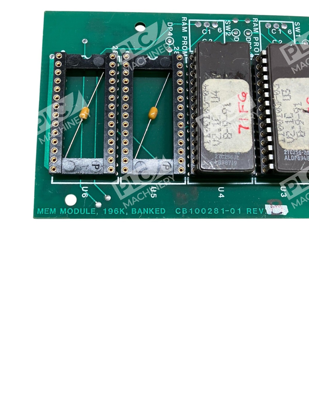 Westronics CB100281-01 196K Banked Memory Module Board