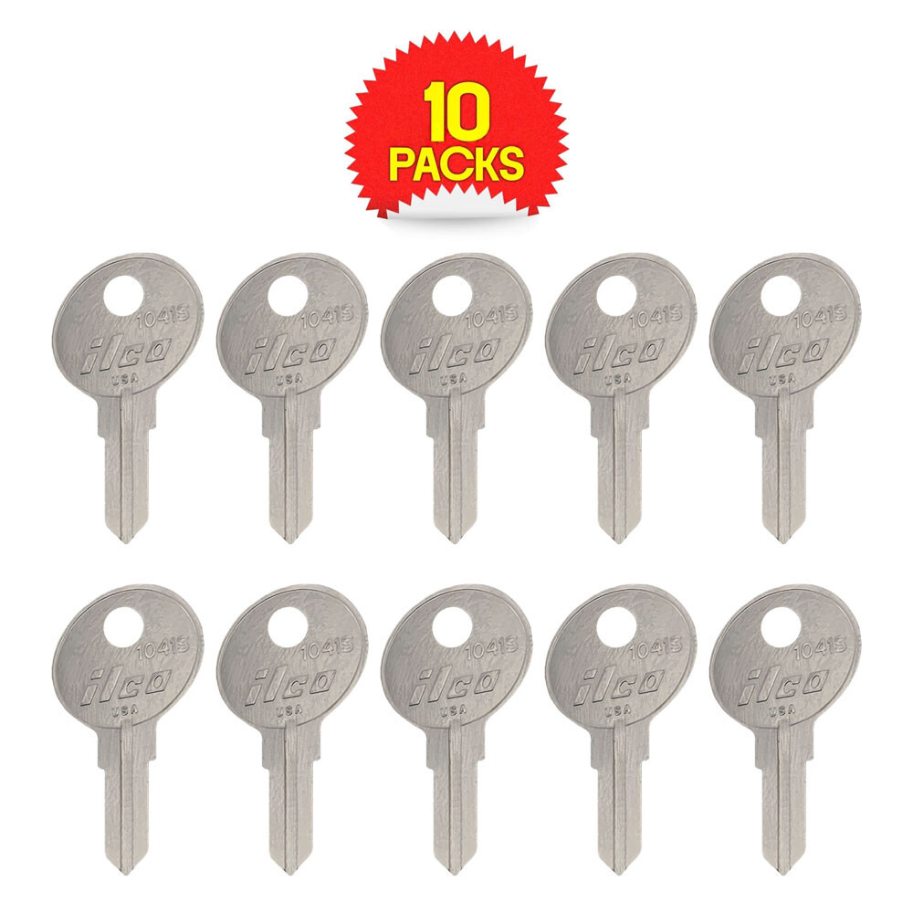1041S Key Blank – Nickel