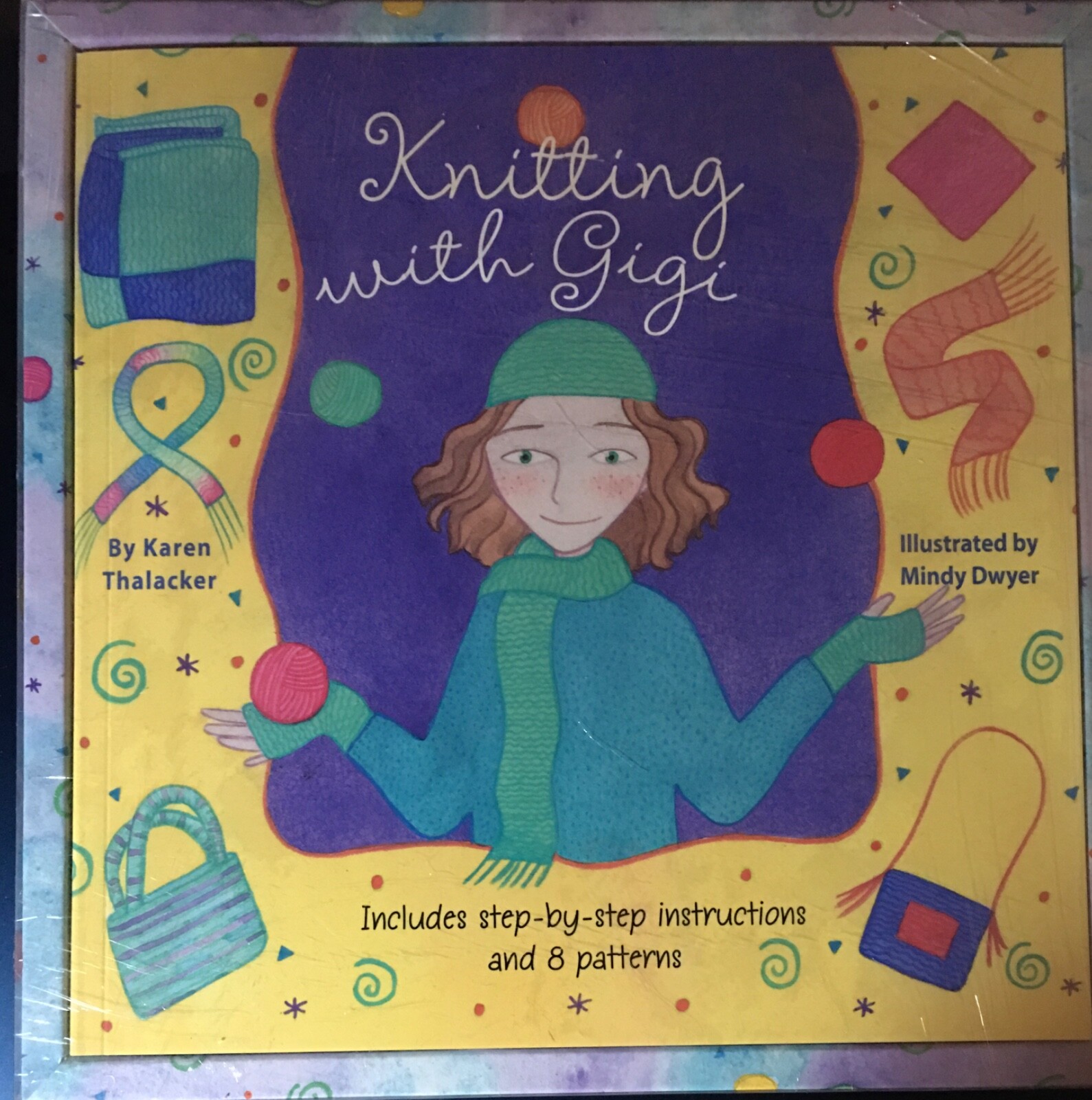 Knitting with Gigi Knitting Kit with Step by Step Instructions and Patterns