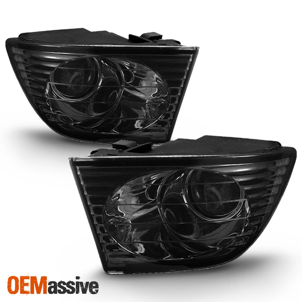 Fits 01-05 Lexus Is300 Altezza JDM Smoked Projector Fog Lights W/Wires Lamp Pair