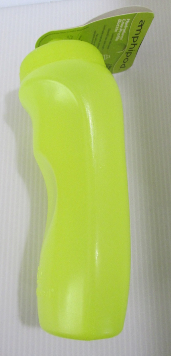 Amphipod Hydraform Bottles with JETT-LOCK Caps Amp Yellow 20 oz