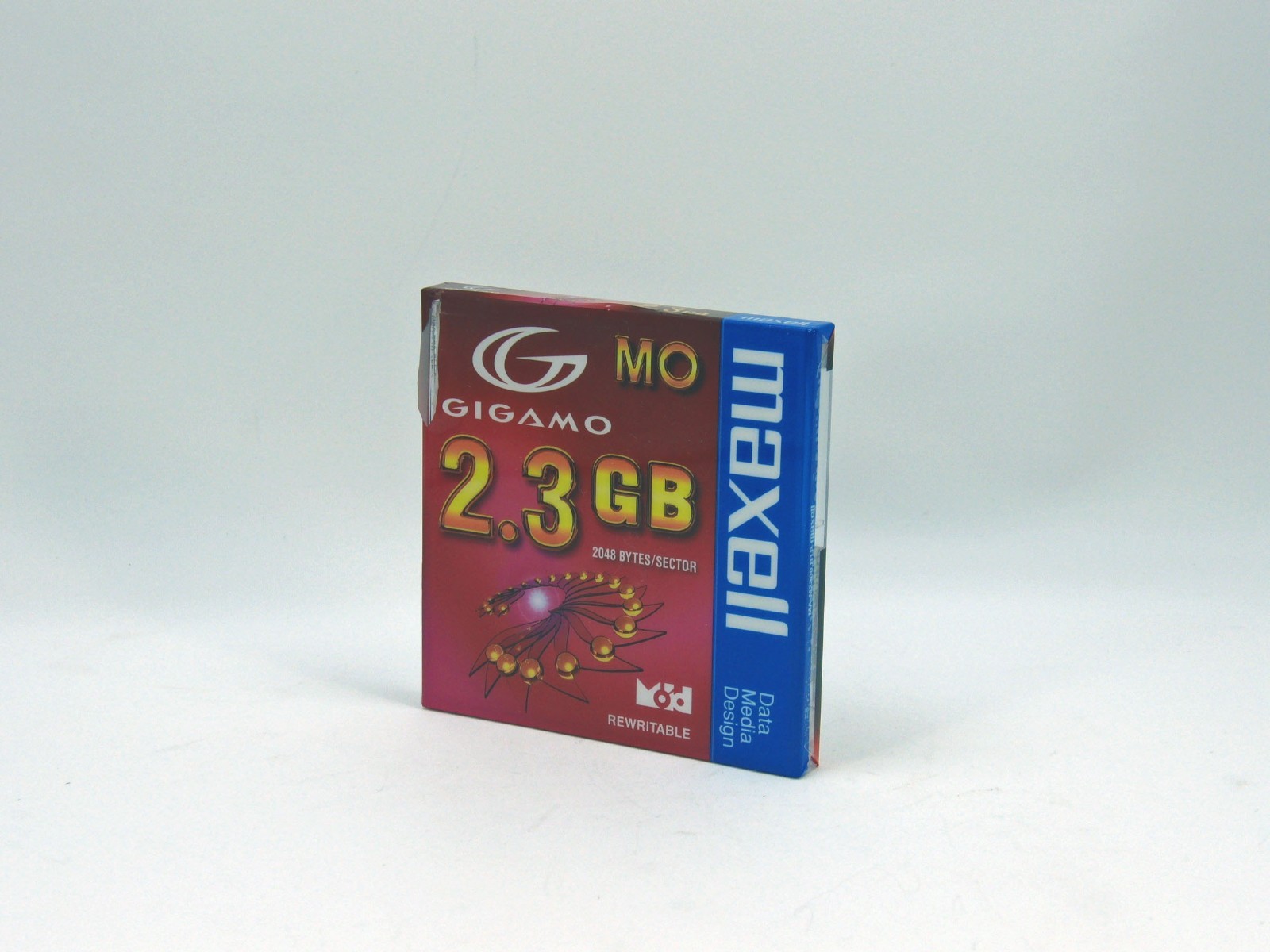 1x Unopened maxell 3.5inch 2.3GB Rewritable MO Disk
