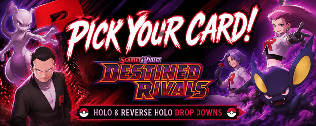 Destined Rivals PYC Holo/Reverse Holo !!!DISCOUNTS APPLIED AT CHECKOUT!!!