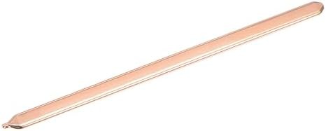 Copper Flat Heat Pipe for Cooling Laptop CPU GPU Heatsink 180mm x 8mm x 3mm