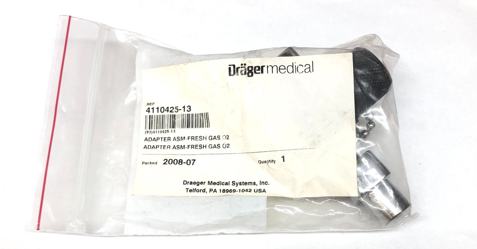 Drager Medical Adapter