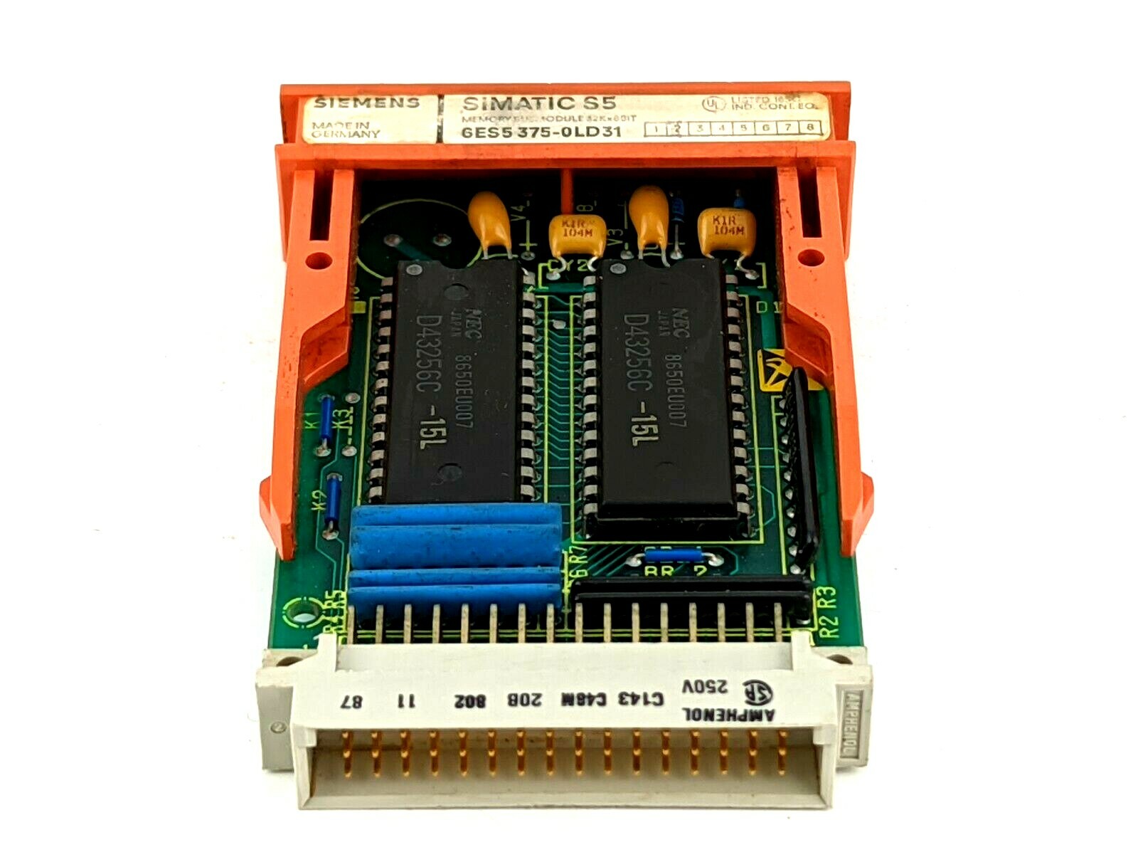 Siemens 6ES5375-0LD31 SIMATIC S5 Memory Module 32KBYTE RAM 6ES53750LD31