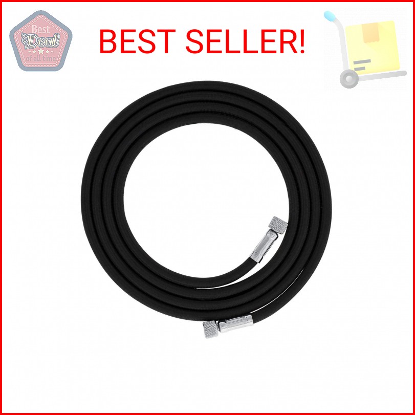 Master Airbrush Premium 10 Foot Nylon Braided Airbrush Hose with Standard 1/8" S