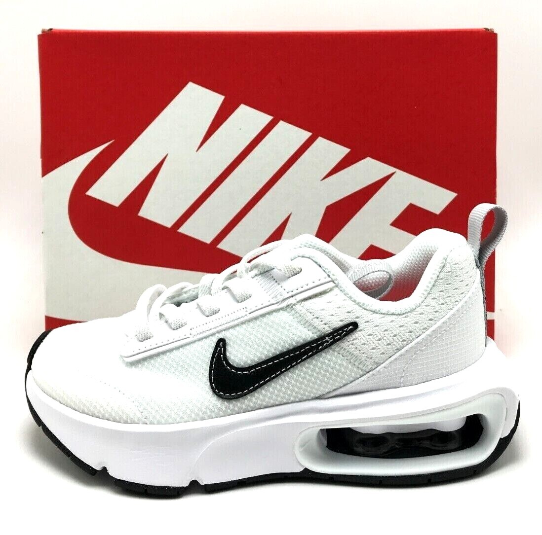 *NEW* Kids Pre-School NIKE AIR MAX INTRLK LITE (PS) WHITE / BLACK (DH9394 101)👍
