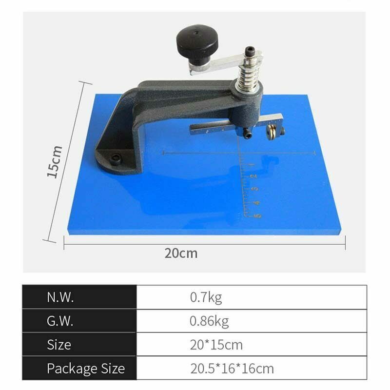 Lens Round Cutter Small Glass Circle Cutter Machine Easy Cutting Tool