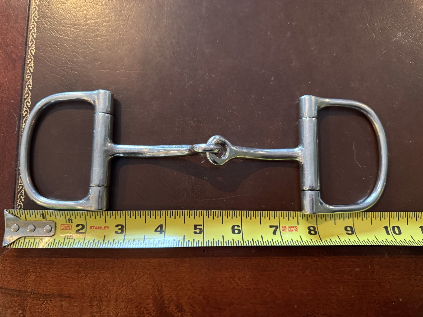Carlyle Stainless Steel 5" Dee Snaffle - Free Shipping - Returns Accepted