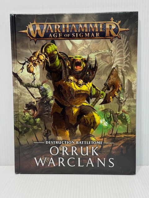 Orruk Warclans Destruction Battletome Warhammer Age of Sigmar Hardcover Book