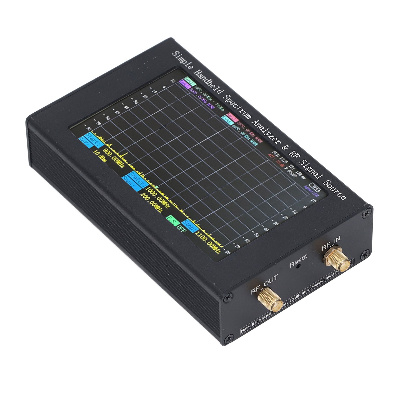 Handheld Spectrum Analyzer Portable Reliable Signal Generator For RF Testing