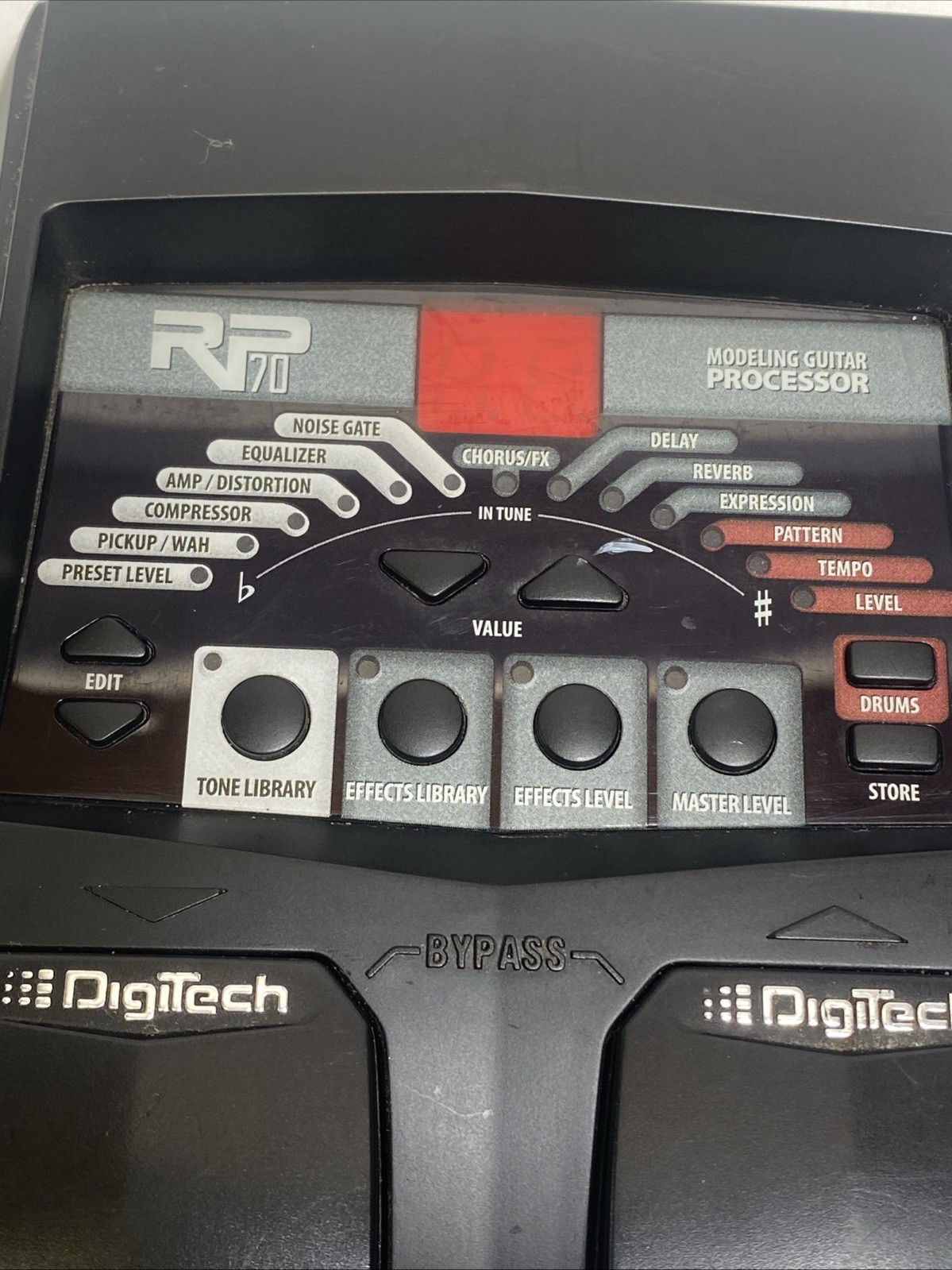 DigiTech RP70 Modeling Guitar Processor Compact Multi-effects Unit No Cord