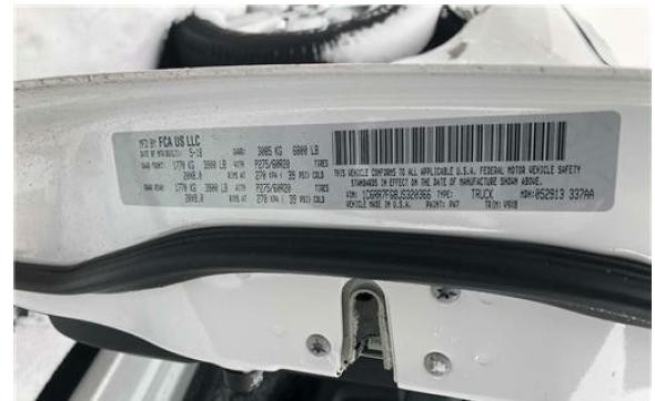 Used Floor Jack fits: 2018 Ram Dodge 1500 pickup Grade A