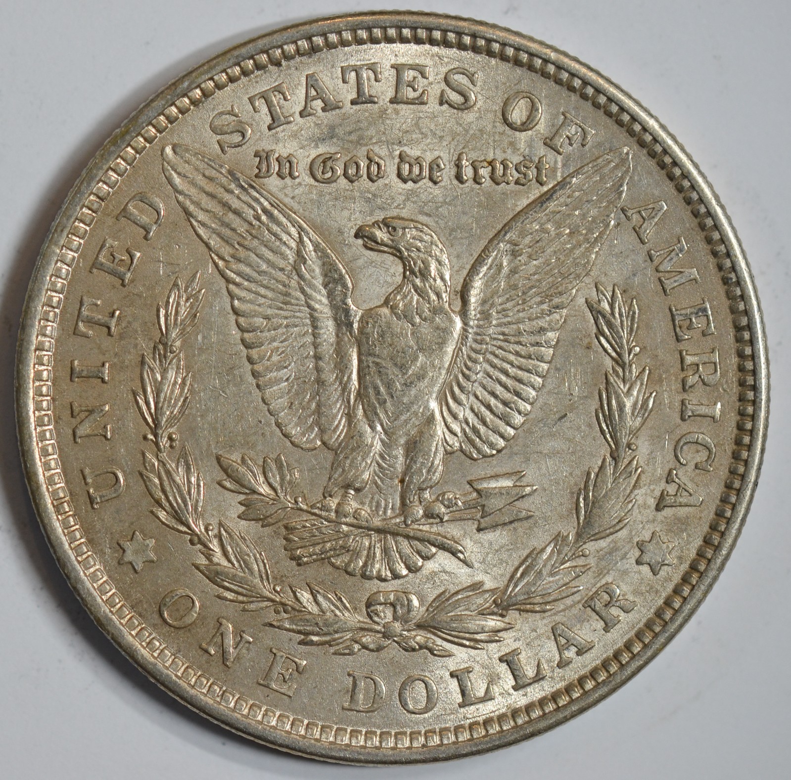 1921 Morgan Dollar, Almost Uncirculated Condition, Silver Dollar, RRCA, C8441