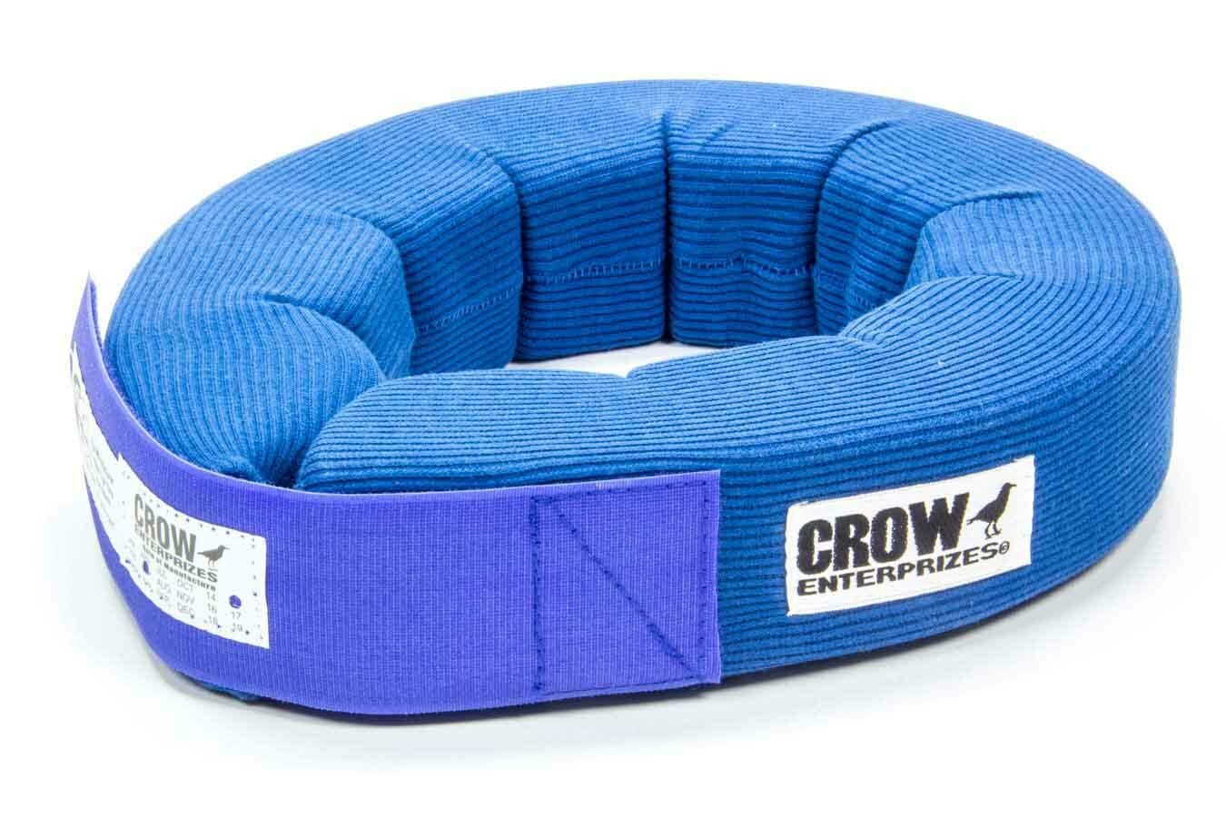 CROW NECK BRACE COLLAR HELMET SUPPORT  360deg.BLUE SFI3.3 CRW20163