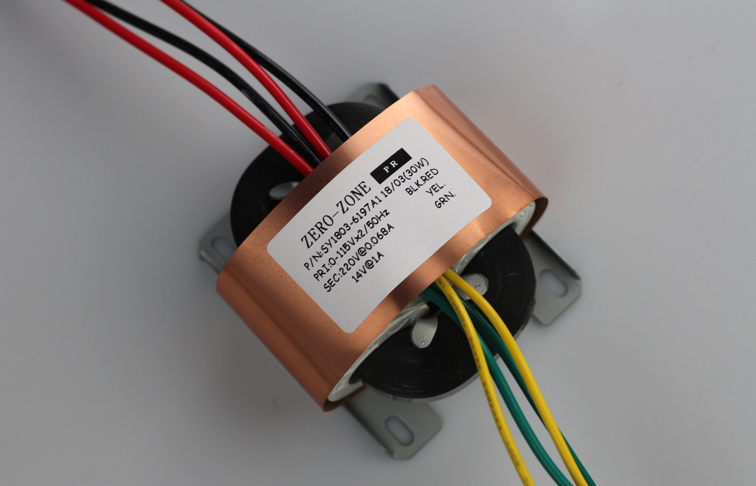 30VA HIFI copper R-core Transformer Output 0-220V 0-14V For Tube Preamp