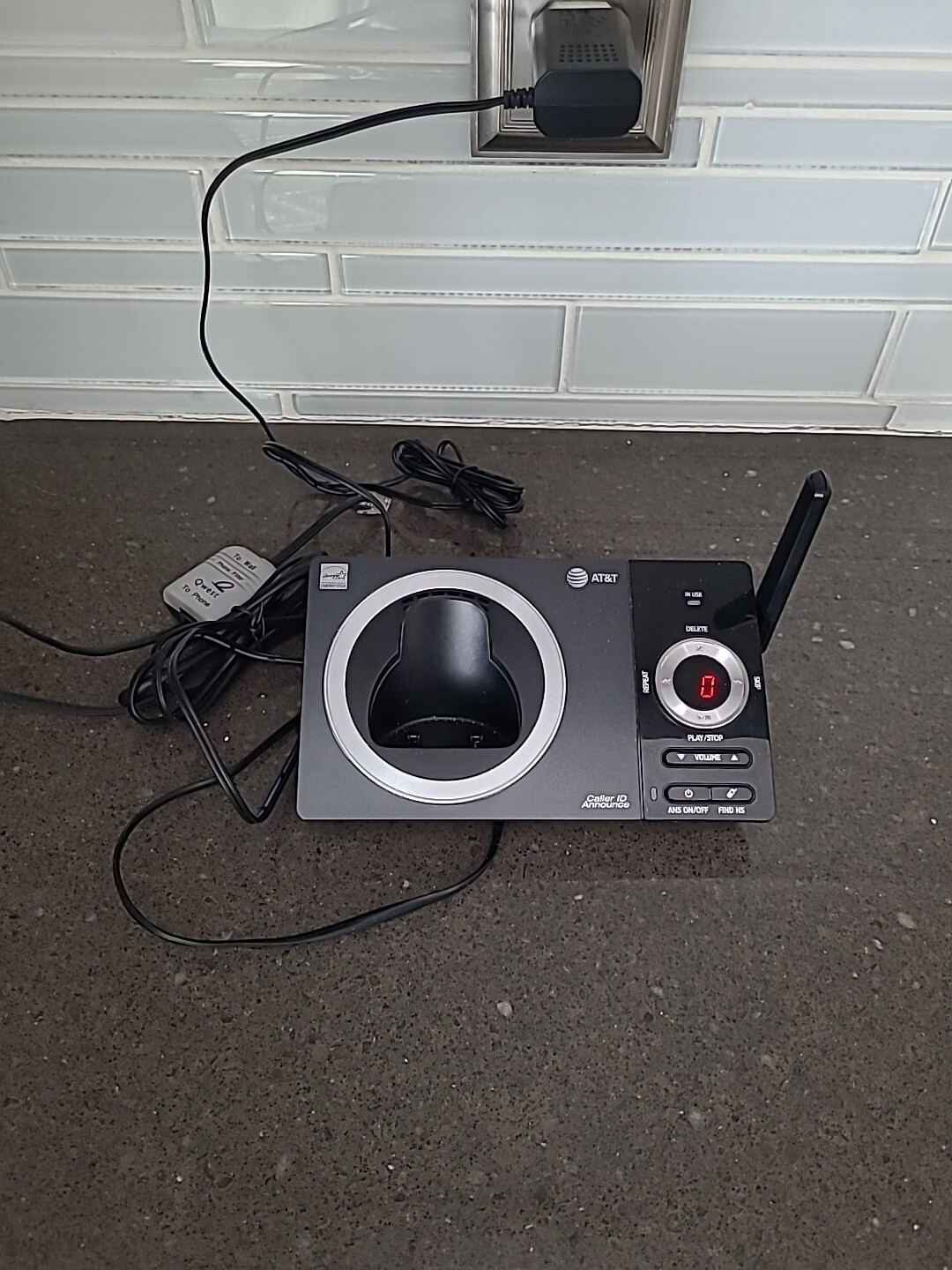 Main Unit Base Answering CL82419 for AT&T Cordless Phone System