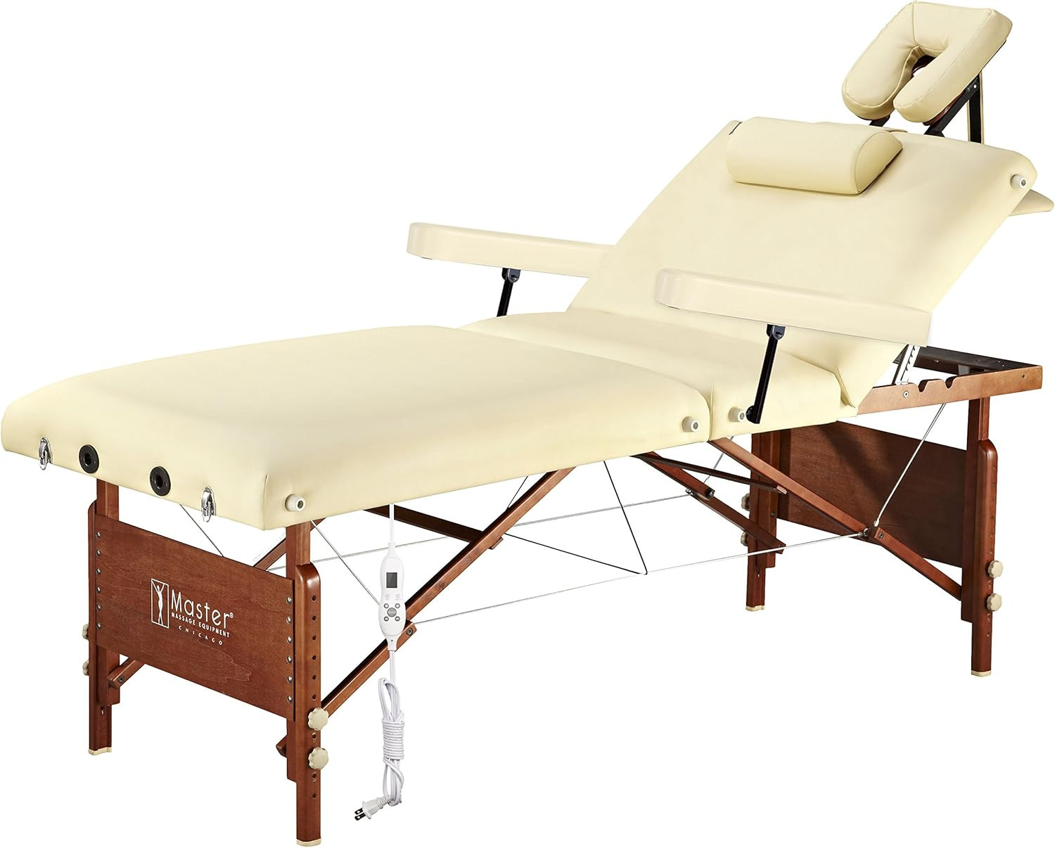 30" DEL RAY™ SALON Portable Massage Table Package with Therma-Top® - Adjustable