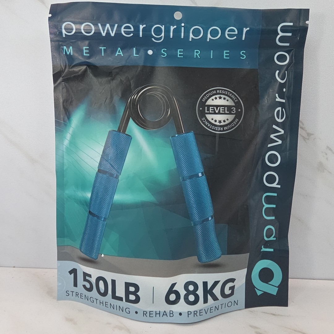 Power Gripper RPM Power✨150lb✨Strengthening✨Rehab✨Prevention✨Metal Series