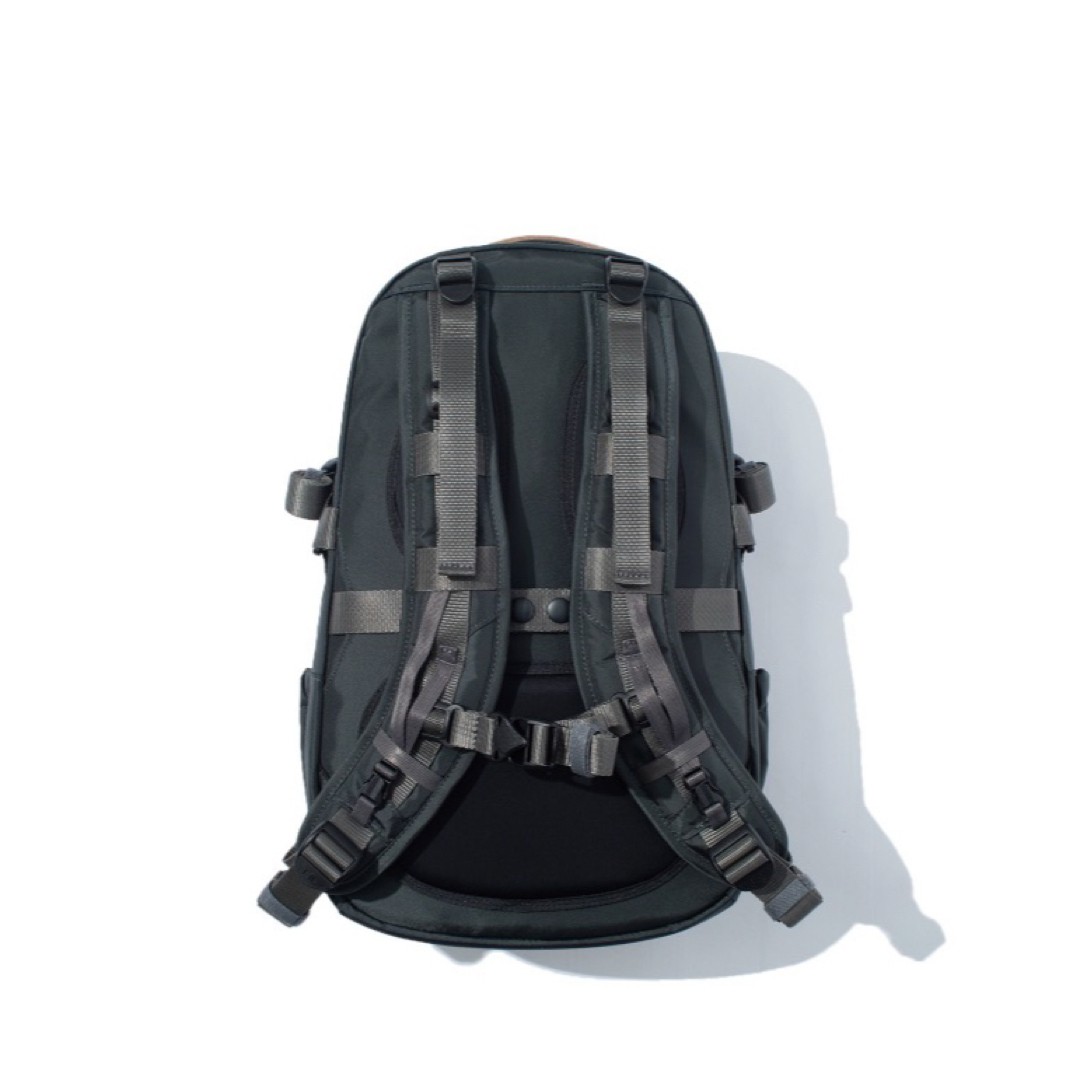 Nylon Rucksack Backpack 28L Gray NWT From Japan