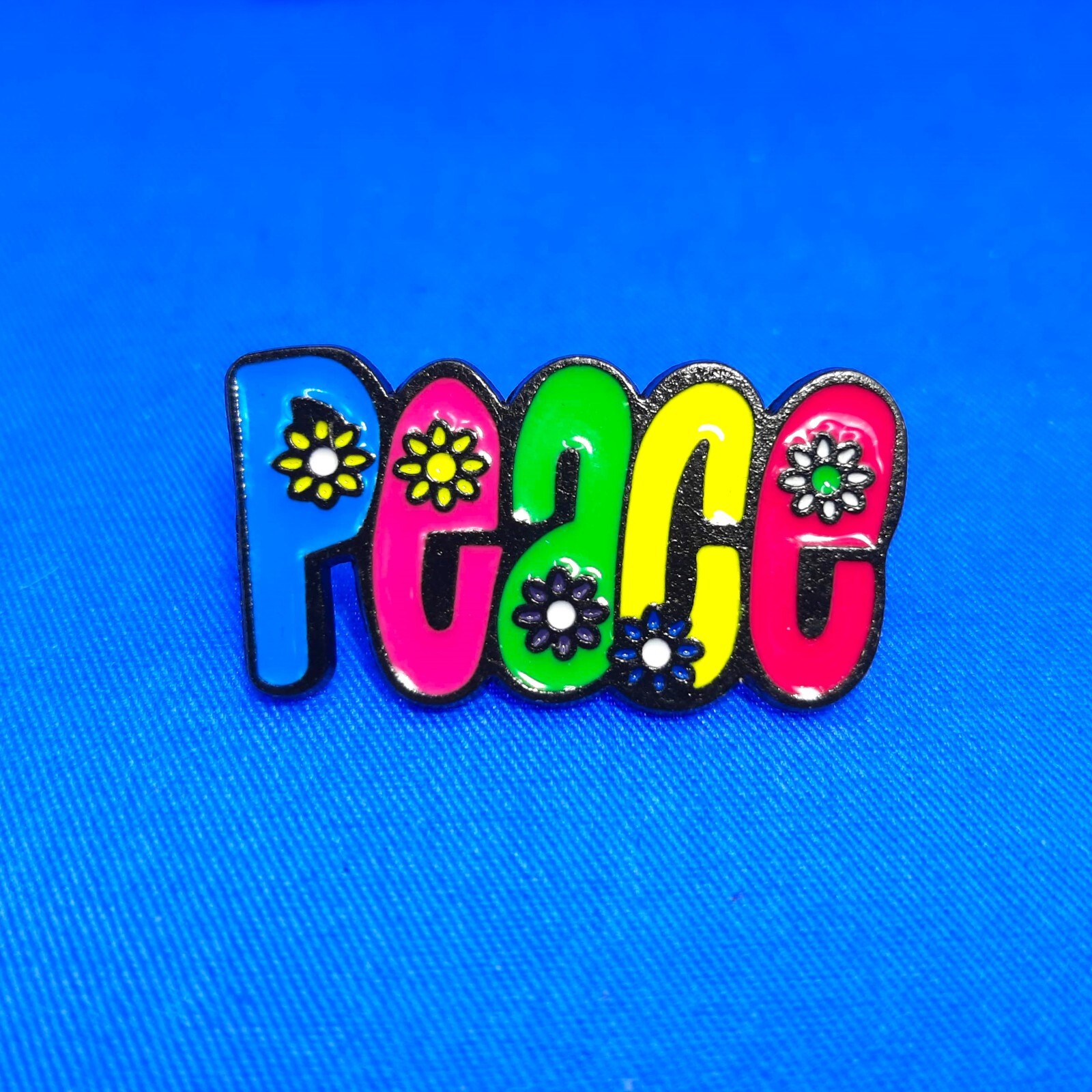 Colorful Peace Enamel Pin                                                PN1014
