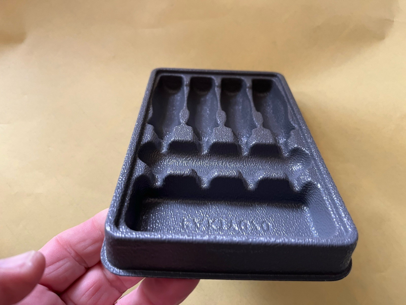 New Snap On 4 Compartment Mini Tip Screwdriver Tray/Storage 4-piece PAKTY070