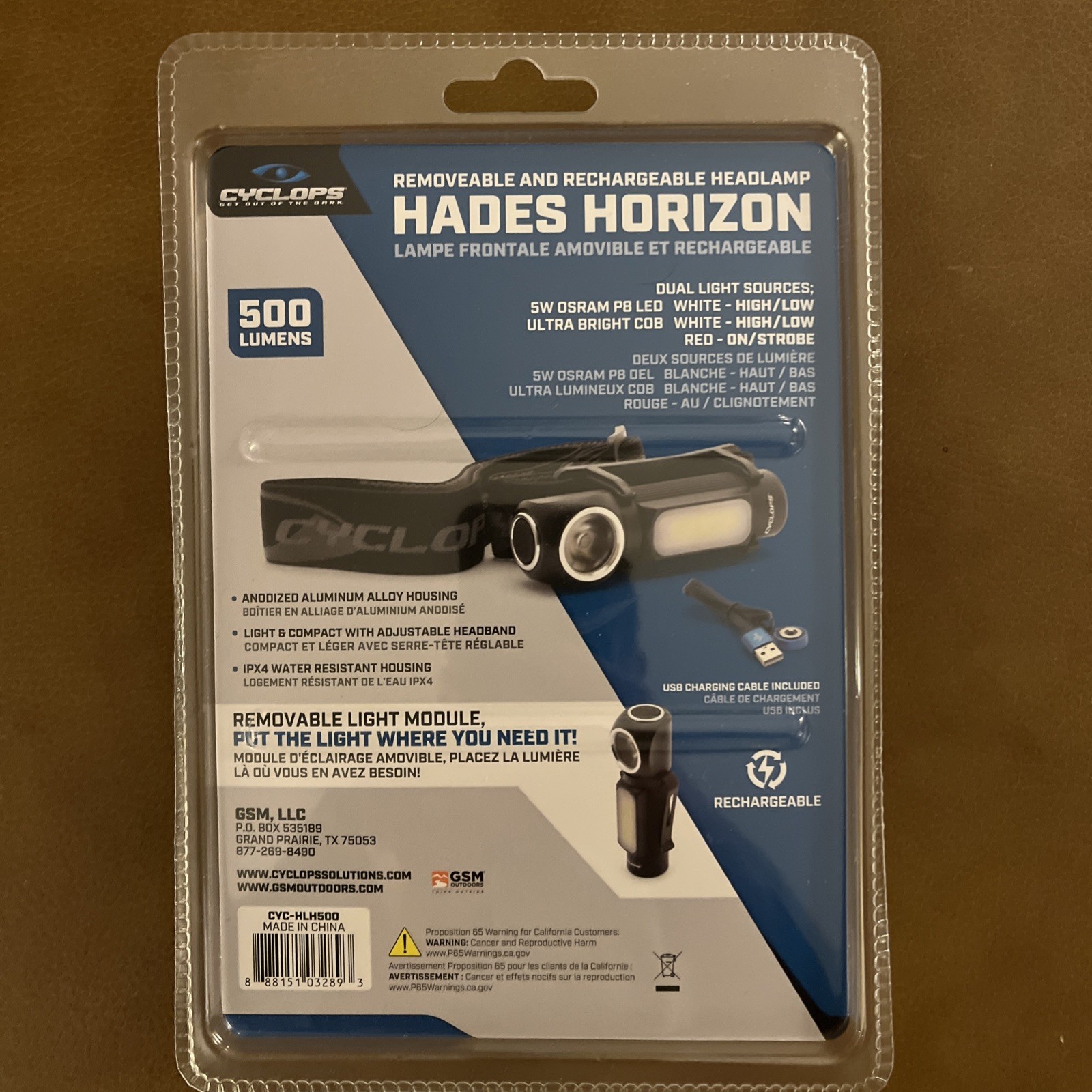Cyclops Hades Horizon Headlamp BRAND NEW