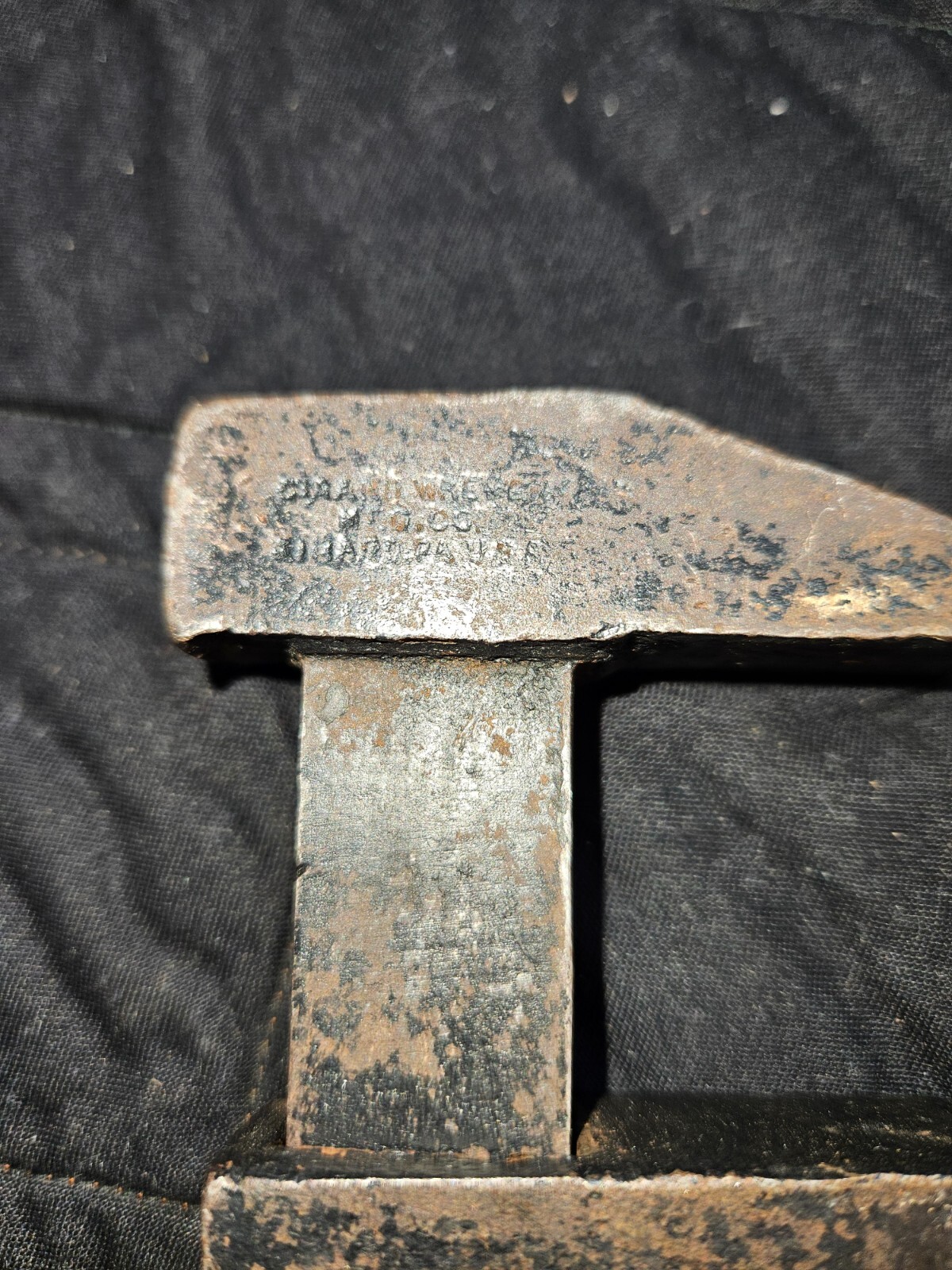 Antique Tools: Monkey Pipe Wrench ~ Wooden Handle ~ 12"