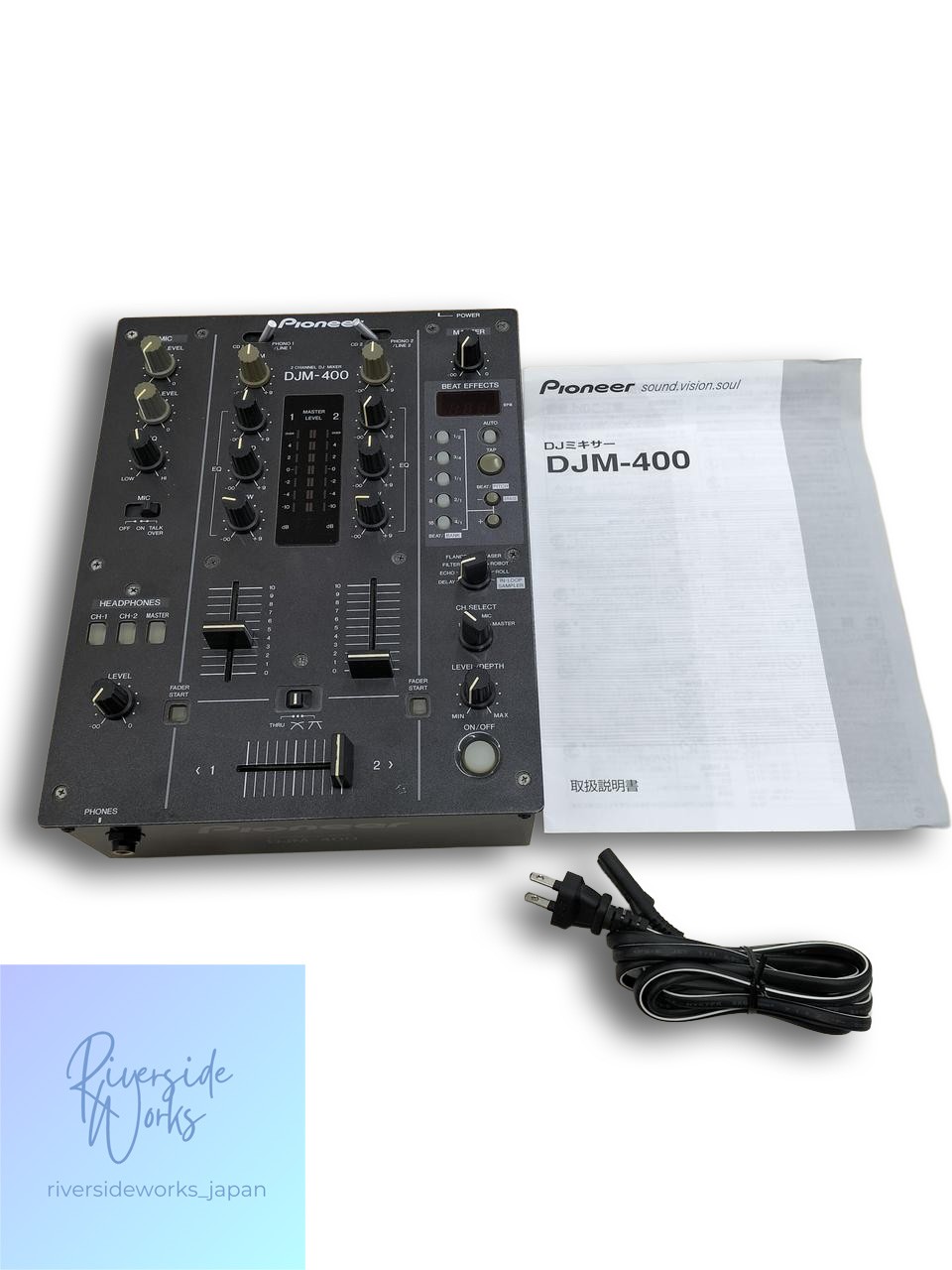 PIONEER DJM-400 2-Channel 96kHz/24bit Digital DJ Mixer