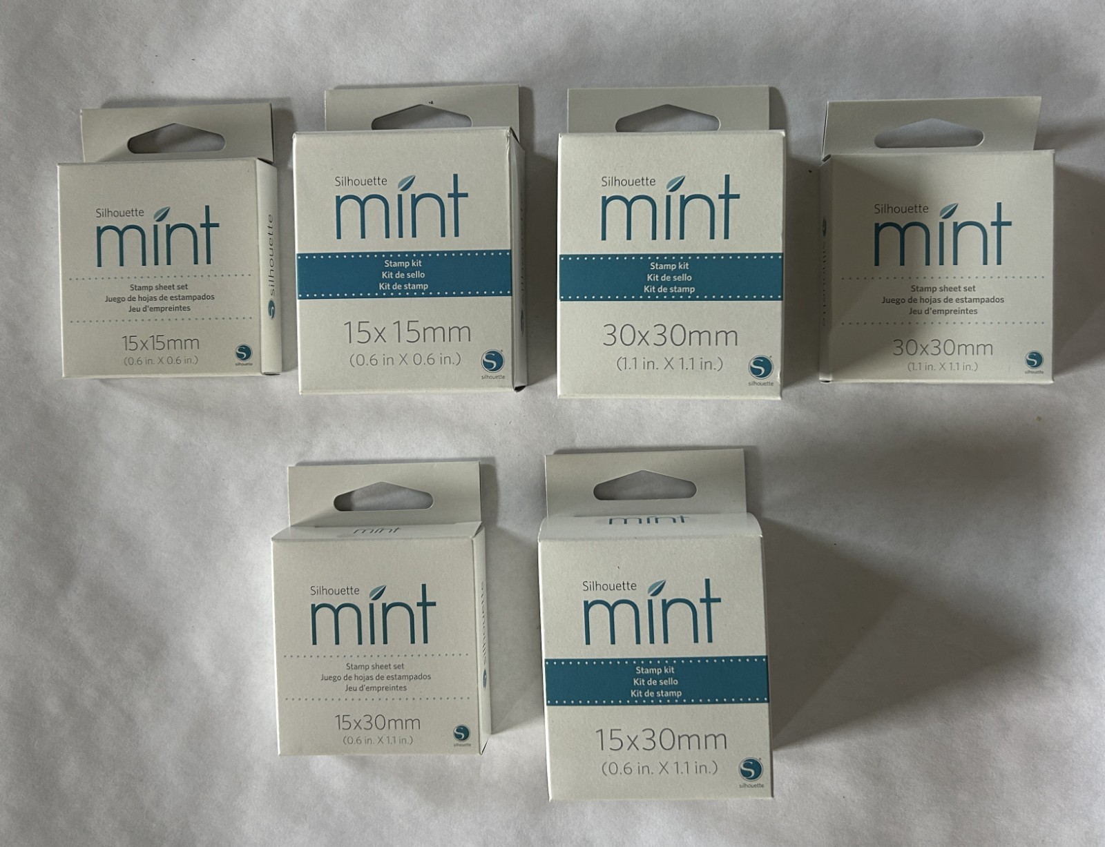 Silhouette Mint Custom Stamp Maker Machine NEW W/ EXTRAS See Description