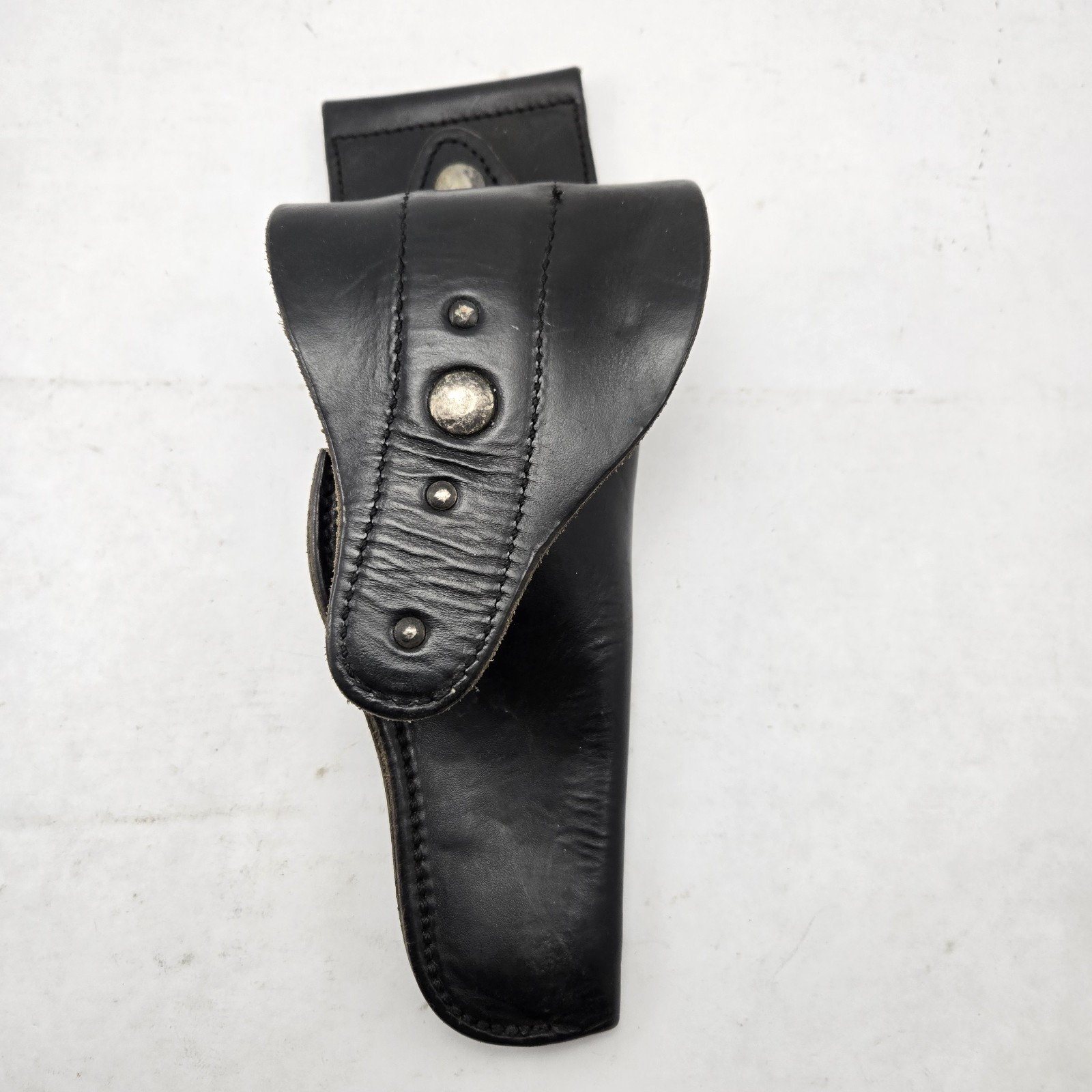 Police Surplus Holster FN Browning Hi Power Flap Leather Right Hand OWB
