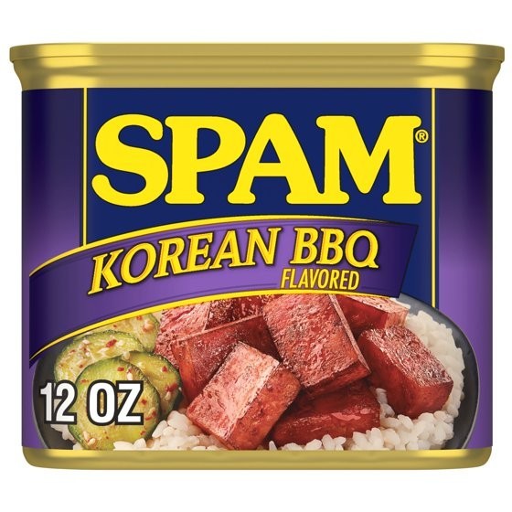 (2 pack) SPAM Korean BBQ Flavored, Shelf Stable, 12 oz Aluminum Can